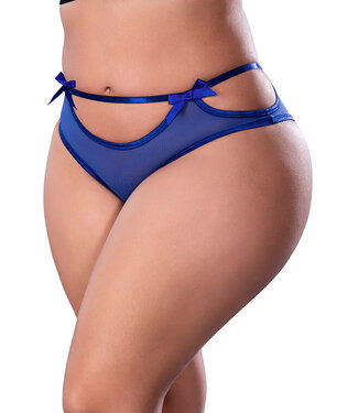Plus Holidaze Cobalt Blue Boyshort P419X