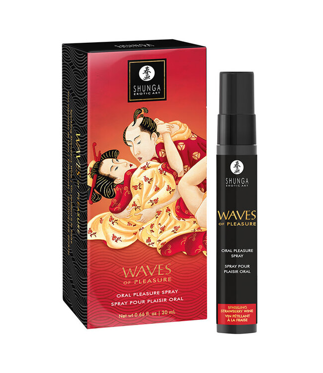 Shunga Waves of Pleasure Oral Pleasure Spray Sparkling Strawberry