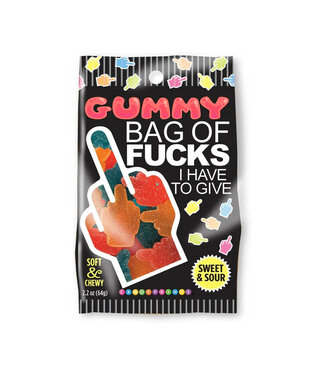Bag of Fucks I Have To Give Sour Gummies
