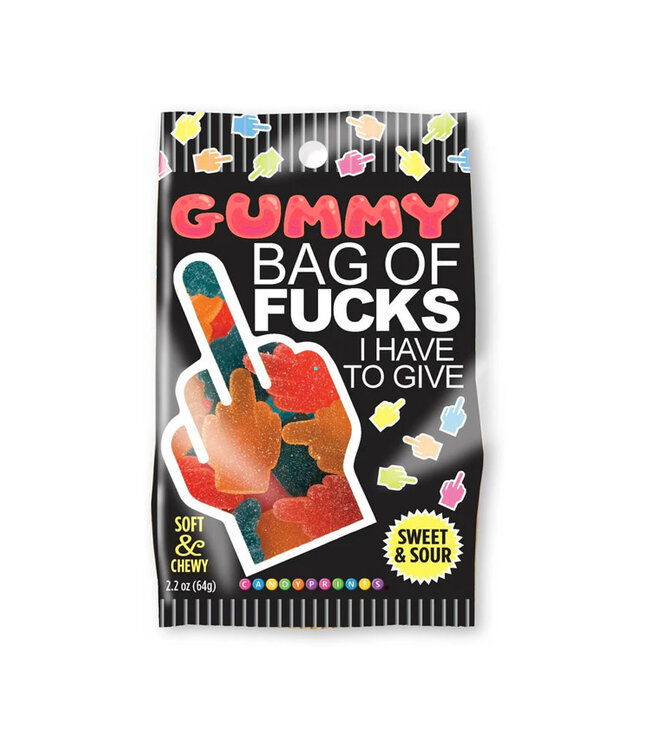 Bag of Fucks I Have To Give Sour Gummies