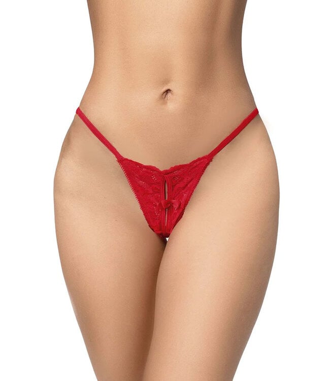 Classic Red Thong 132