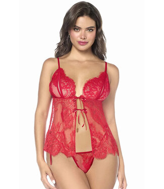 Shiloh Red Babydoll 7621