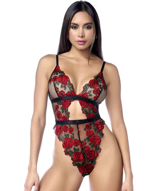 Trinity Red/Black Teddy 8961 Trinity Red/Black Teddy 8961