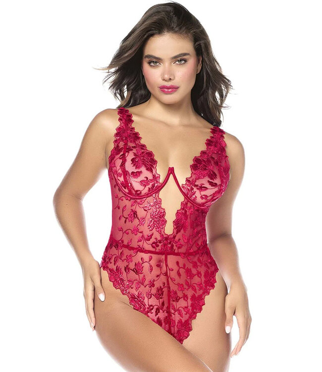 Charlee Red Teddy 8963