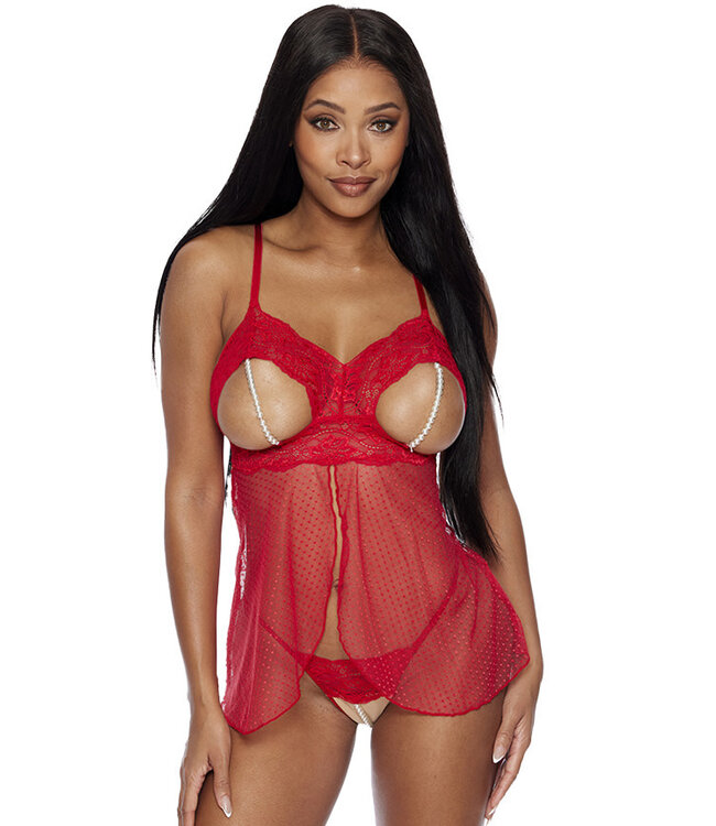 Randi Red Babydoll SS1734