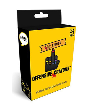 Wood Rocket Offensive-ish Crayons