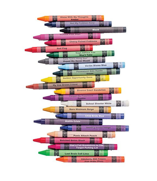 Wood Rocket Offensive-ish Crayons