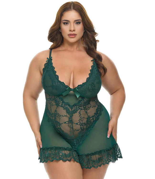 Valentine Plus Rain Forest Chemise 2139X