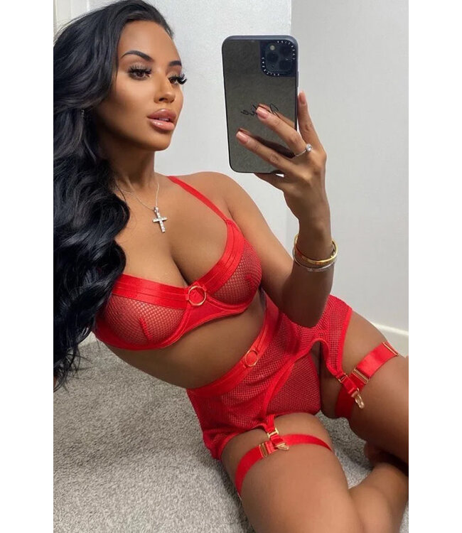 Demi Red Set LL0834