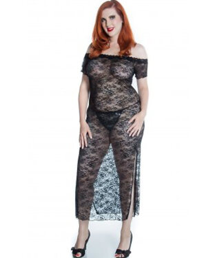 Julie Plus Black Chemise 6057X Julie Plus Black Chemise 6057X