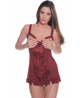 Evelyn Burgundy Chemise 5261 Evelyn Burgundy Chemise 5261