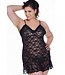 Noa Plus Black Chemise 5252X