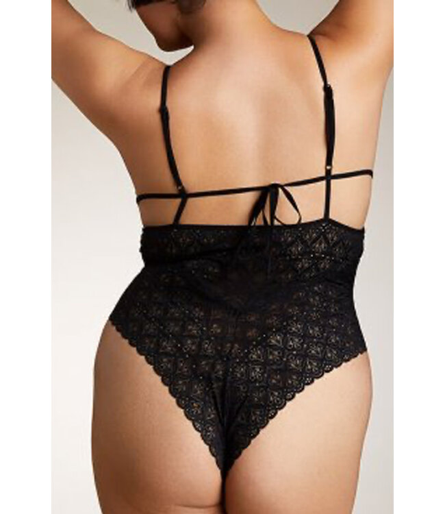 Harmony Plus Black Teddy 1108X