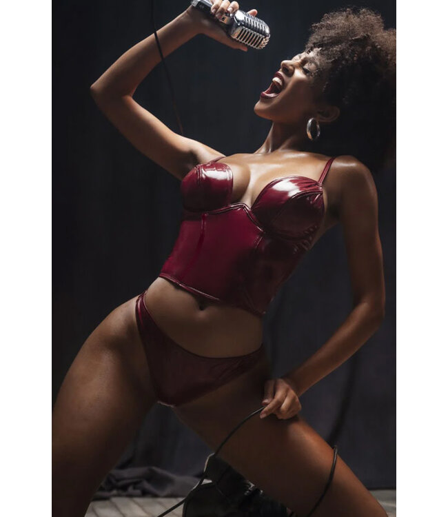 Julianna Wine Bustier 2761