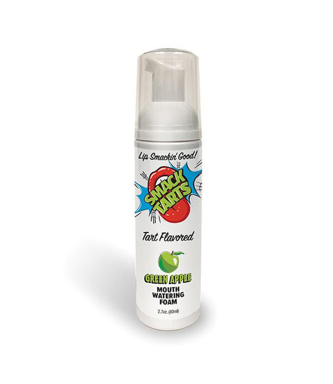 Smack Tarts Mouth Watering Foam Sour Green Apple 2.7oz