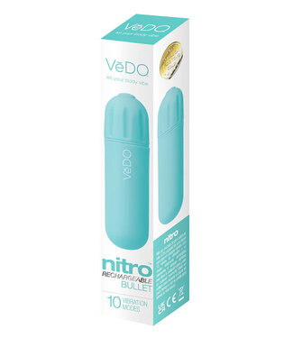 VeDO Nitro Rechargeable Bullet Vibe Turquoise