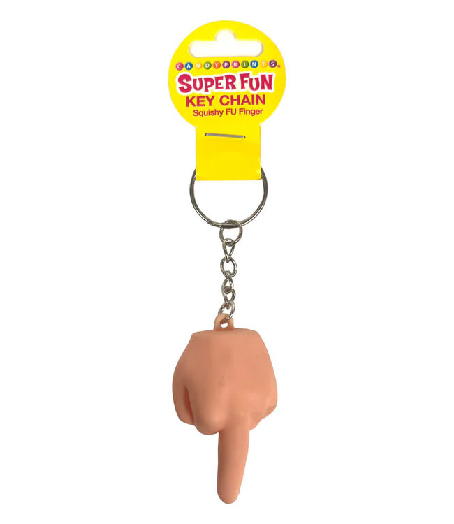 Last F-U Squishy F-U Finger Key Chain