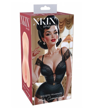Xkin Pinup Girls Mrs. Cummings Stroker Beige
