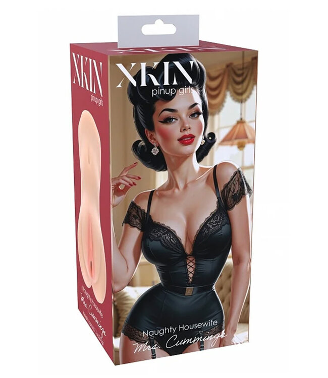 Xkin Pinup Girls Mrs. Cummings Stroker Beige