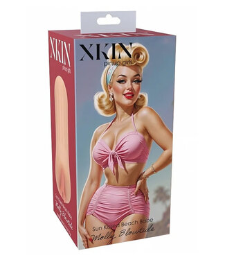 Xkin Pinup Girls Molly Blowtide Stroker Beige