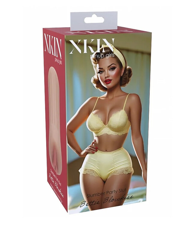 Xkin Pinup Girls Bettie Blowkiss Stroker Tan