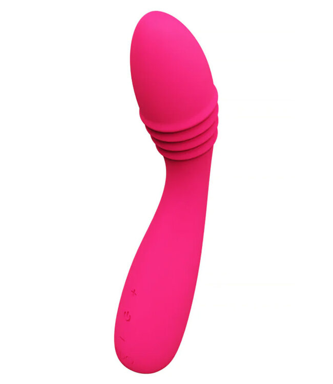 VeDO Ohni Rechargeable G-Spot Thrusting Vibe Pink