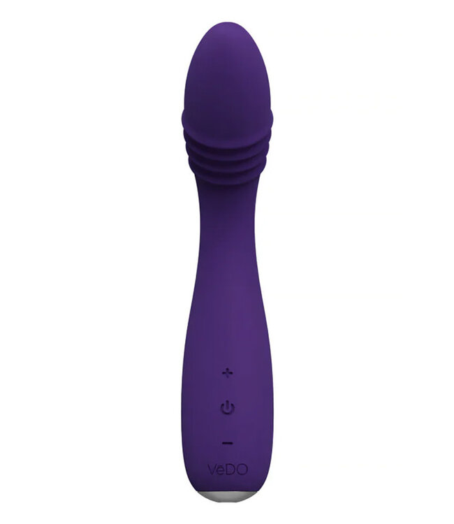 VeDO Ohni Rechargeable G-Spot Thrusting Vibe Purple