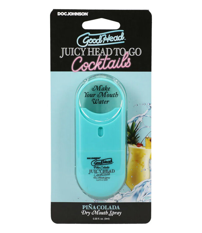 GoodHead Juicy Head Cocktails Dry Mouth Spray To-Go Piña Colada
