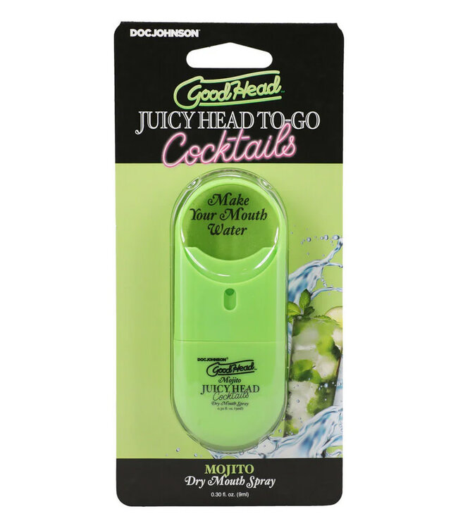 GoodHead Juicy Head Cocktails Dry Mouth Spray To-Go Mojito