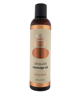 Sliquid Balance Massage Oil Citrus Neroli 8.5oz