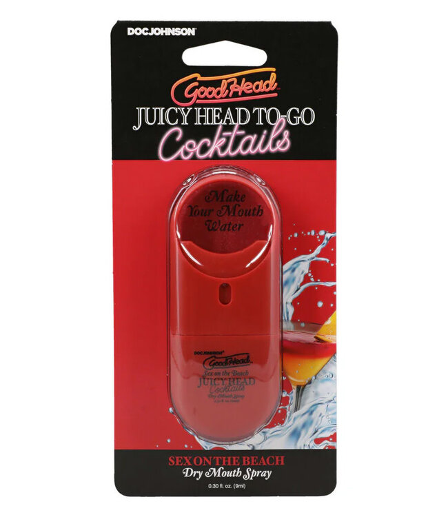 GoodHead Juicy Head Cocktails Dry Mouth Spray To-Go Sex on the Beach