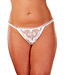 Plus Scalloped Embroidered Crotchless Panty X10