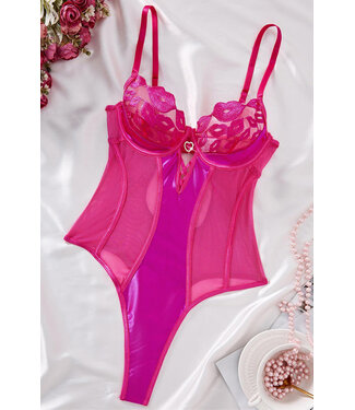 Sweetheart Lips Rose Teddy SKLG4003