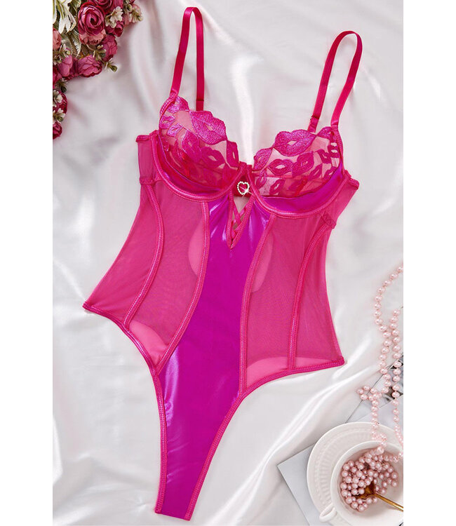 Sweetheart Hearts Rose Teddy SKLG4003