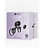 SVibe Snail JOVI Arc Couples Ring Noir Haze