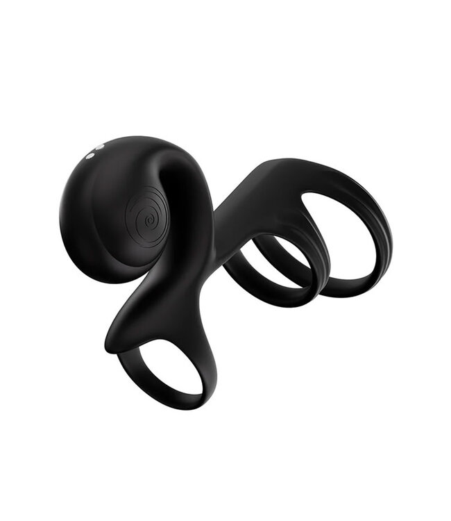 SVibe Snail JOVI Arc Couples Ring Noir Haze