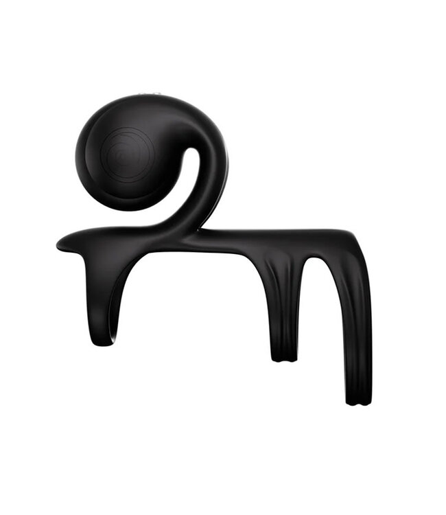 SVibe Snail JOVI Arc Couples Ring Noir Haze