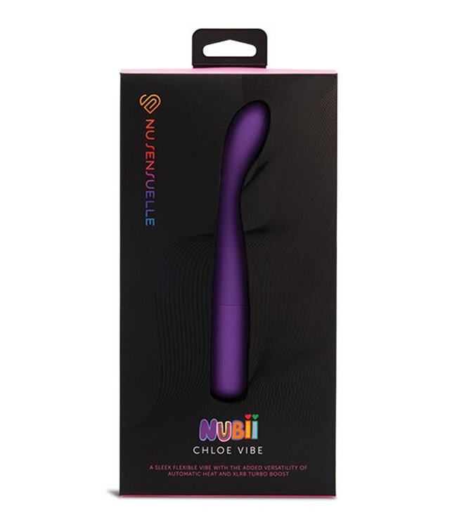 Nu Sensuelle Chloe Nubii G-Spot Vibe w/Turbo & Heat Purple