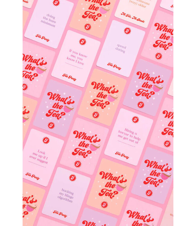 What’s the Tea? Card Game