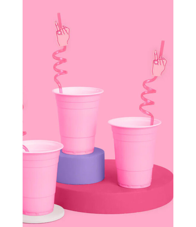 Bling Ring Straws 10" Straws