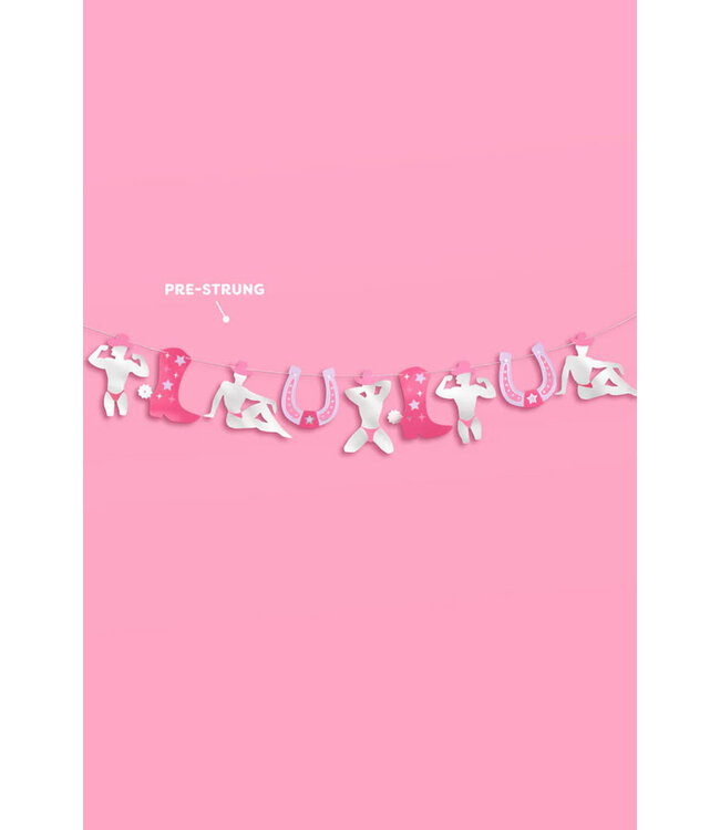 Western Cowboy Dancer Banner