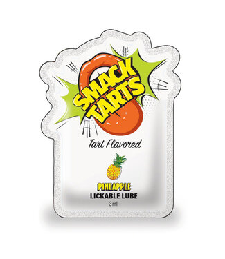 Smack Tarts Lickable Lube Sour Pineapple 3ml Pouch