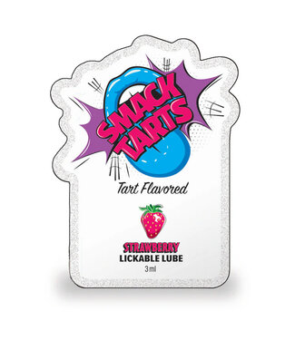 Smack Tarts Lickable Lube Sour Strawberry 3ml Pouch