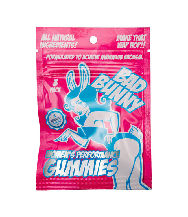 Bad Bunny Gummies Women (3/Pack)