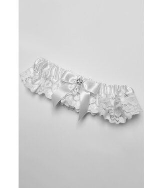 Antique White Lace Garter G323/AW