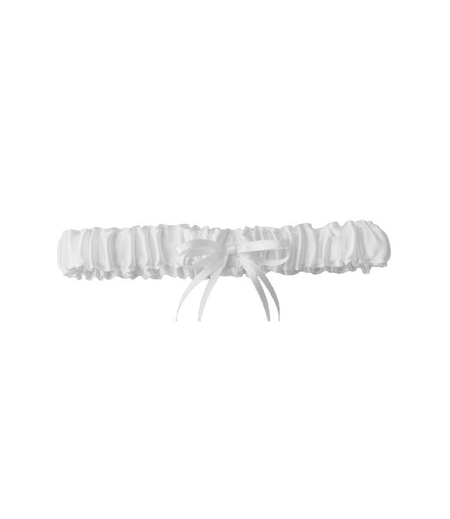 White Throw Leg Garter G220 One Size