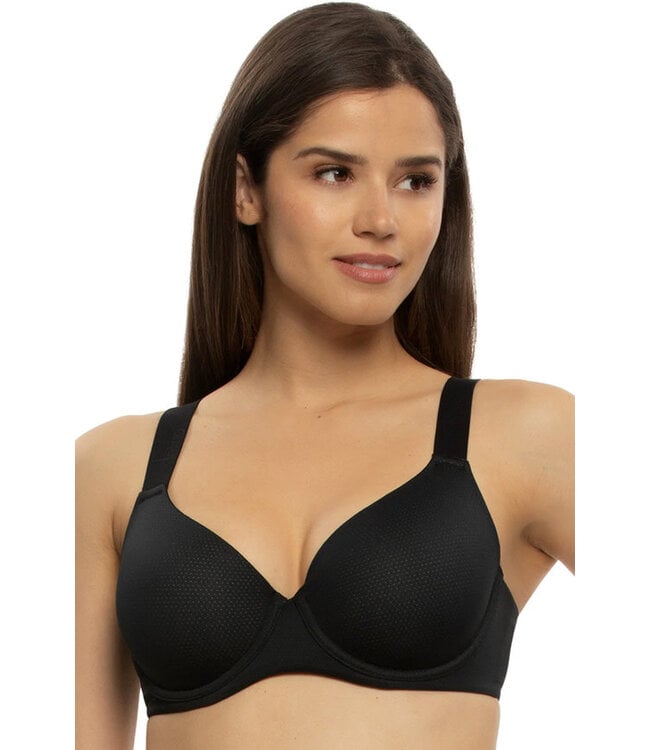 Felina AbsorBRA The All Day Black T-Shirt Bra 230177