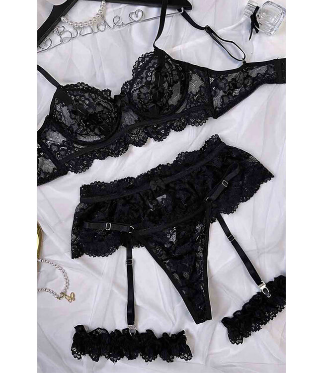 Nicole Black Set 8HF1129