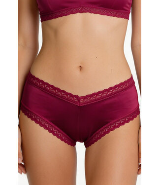Red Embroidered Panty WP395