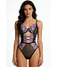 Loralei Black/Purple Teddy Y25025